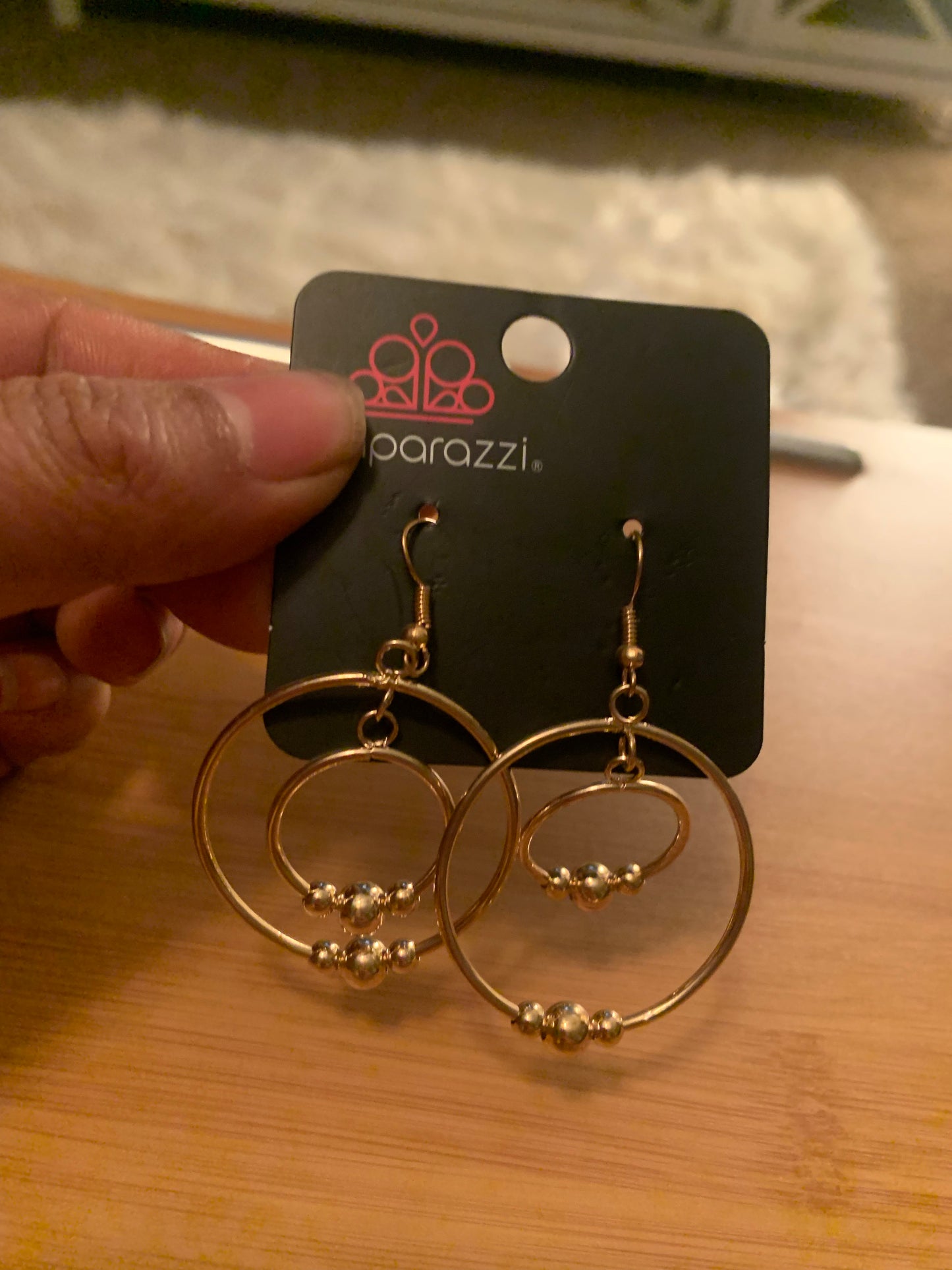 Paparazzi Earrings color Gold