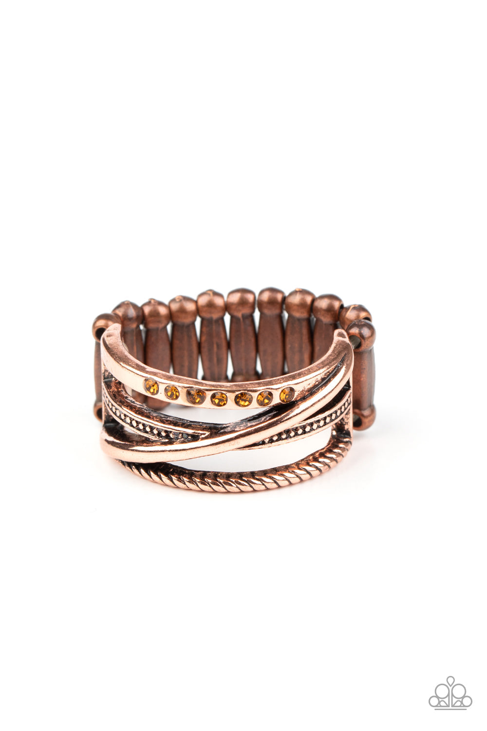 Stay In Your Lane - Copper Ring