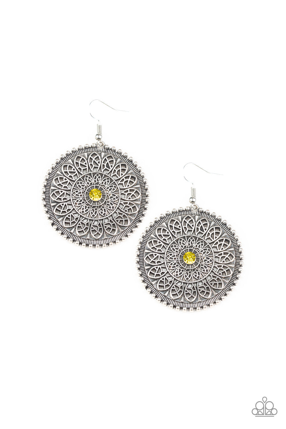 WHEEL and Grace - Yellow earrings