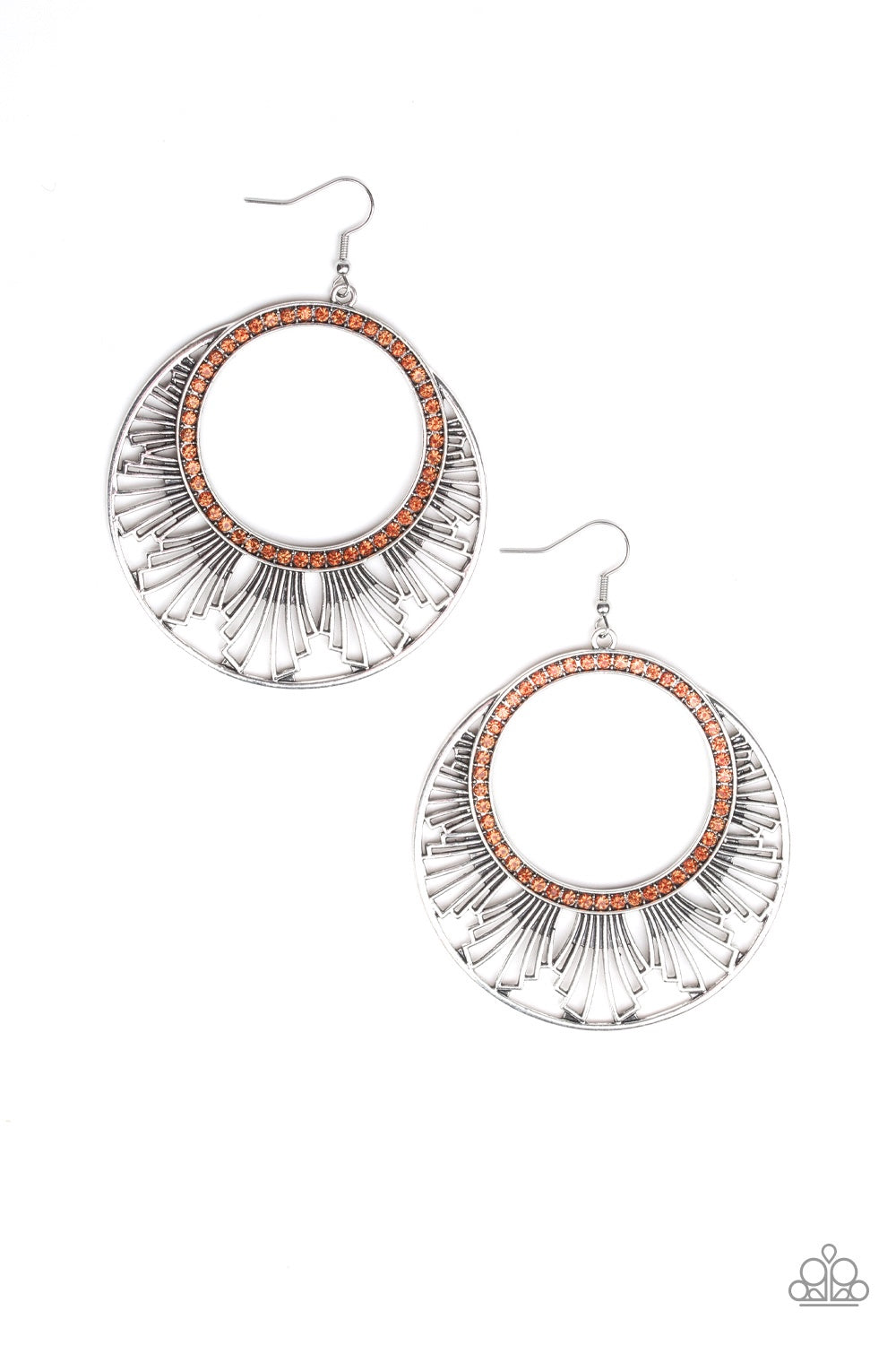 Mod Mood is - Orange earrings