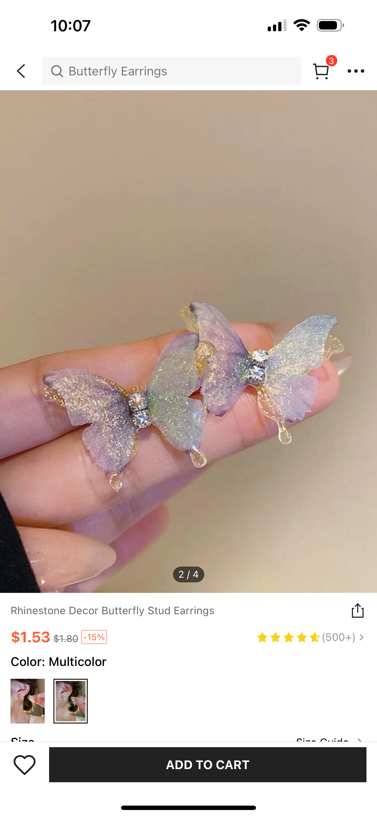 Butterfly Earrings