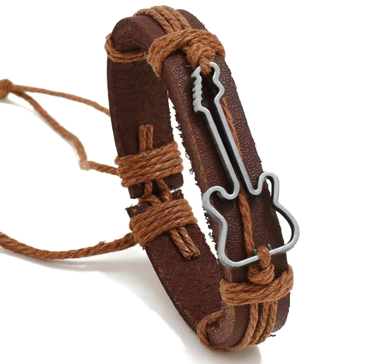 Men’s Bracelet guitar leather