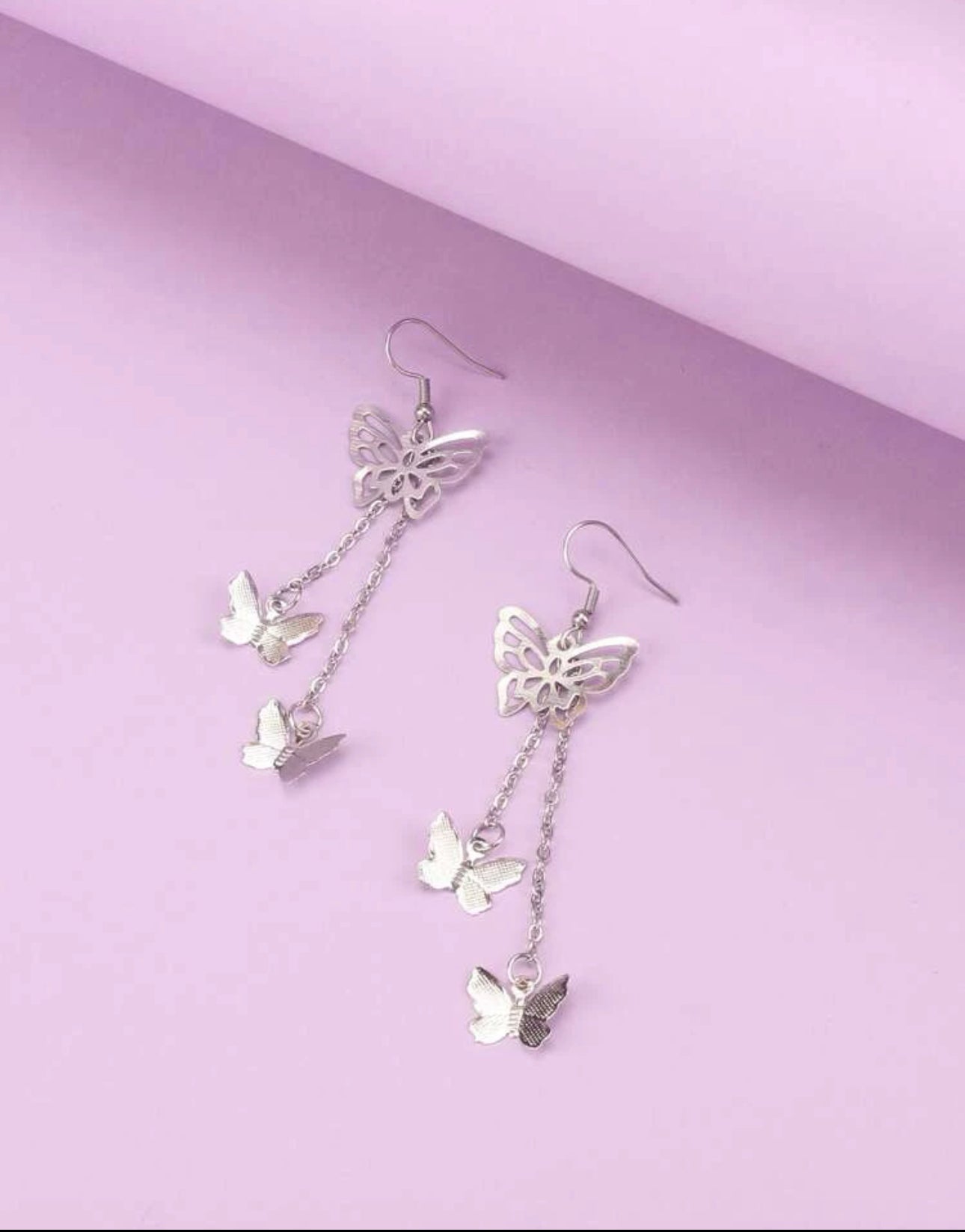 Butterfly Drop Earrings