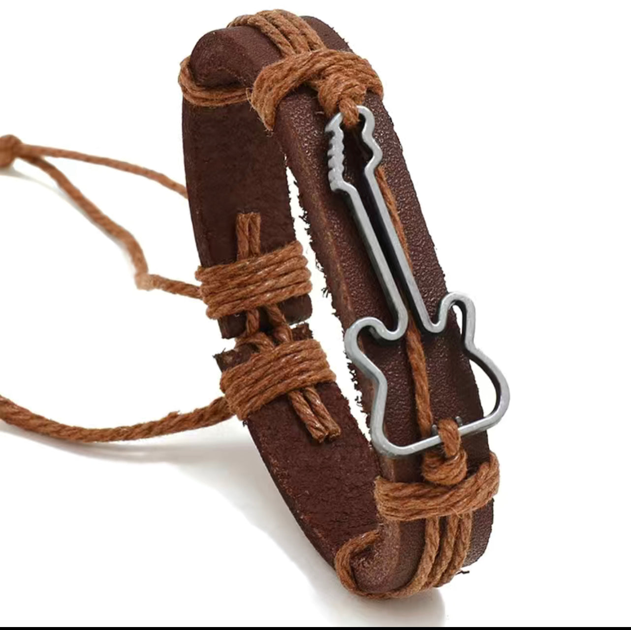 Men’s Bracelet guitar leather