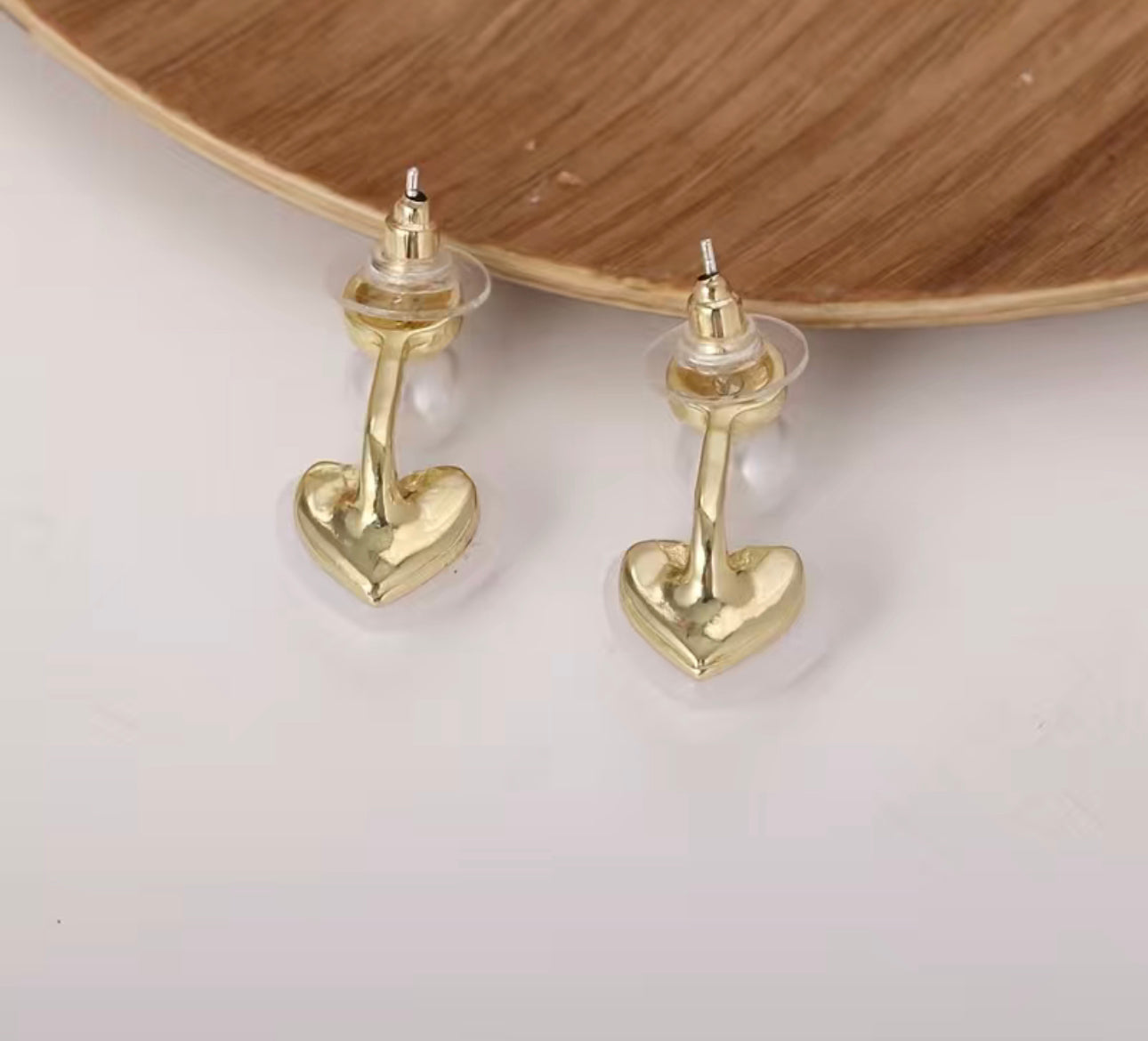 Heart shaped earrings