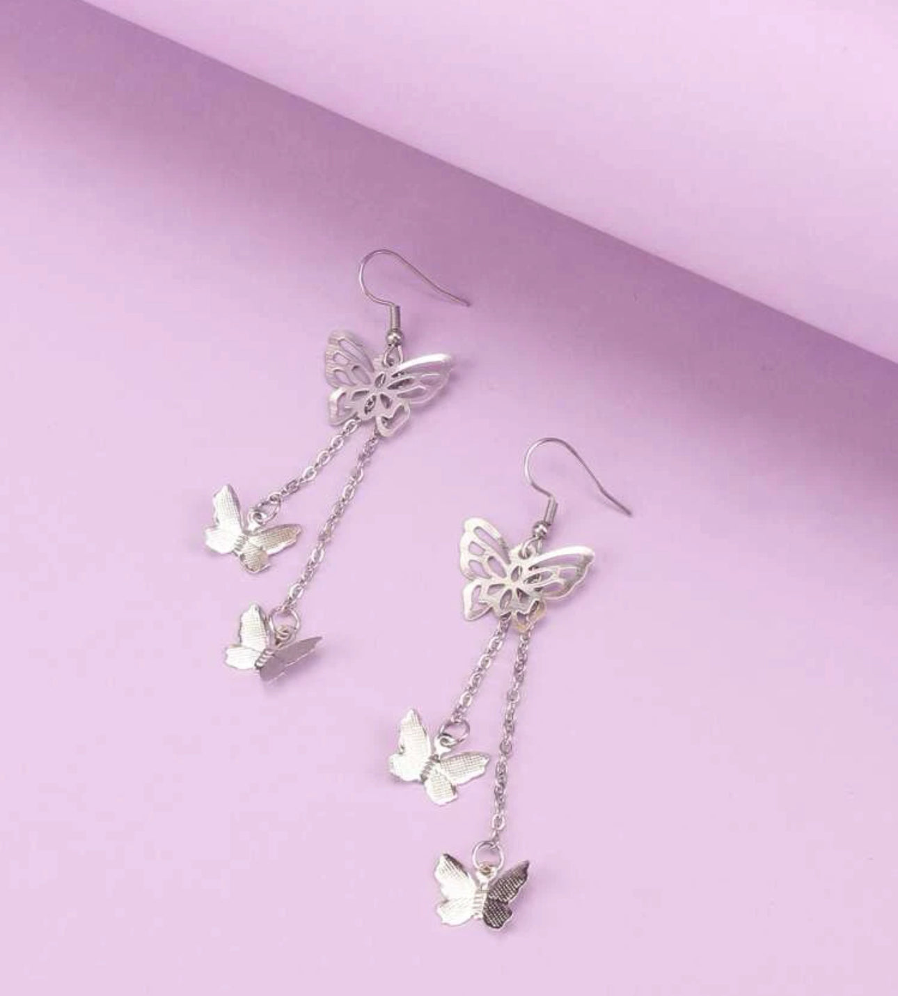 Butterfly Drop Earrings