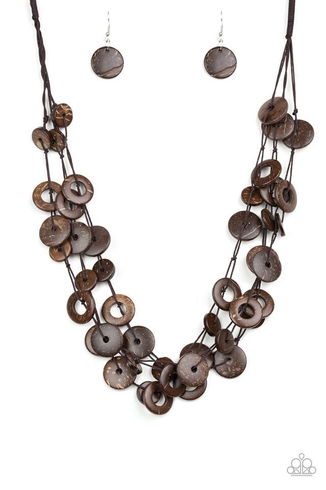 Wonderful wala wala Brown necklace