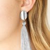 Va Va PLUME - Silver Earrings