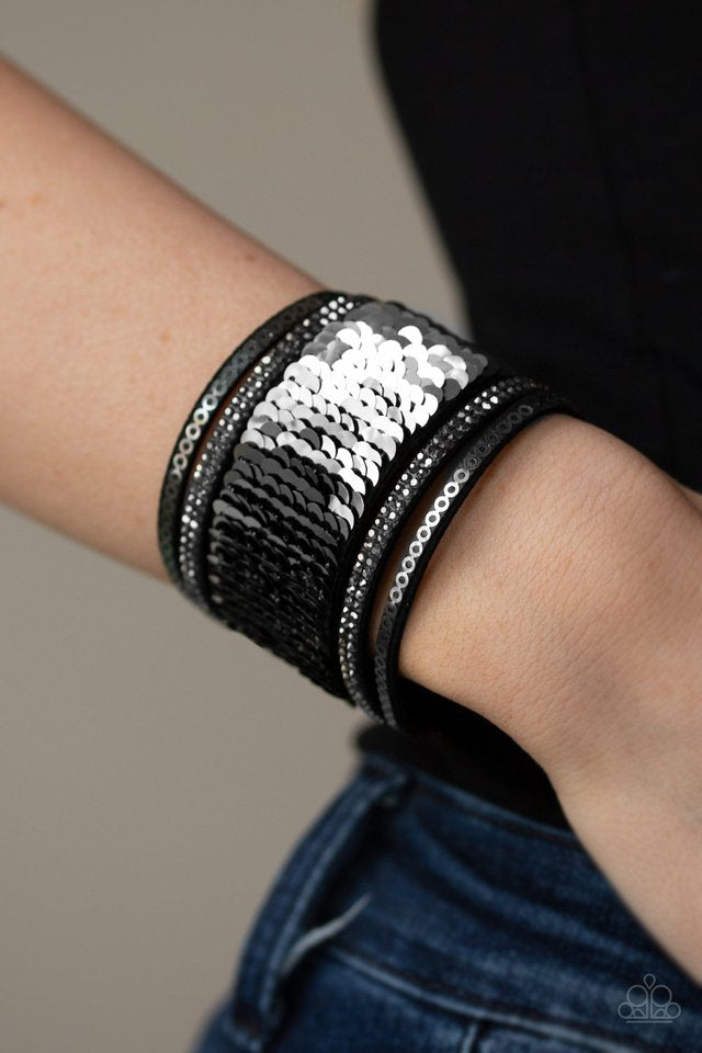 Heads Or MERMAID Tails - Black urban Bracelet