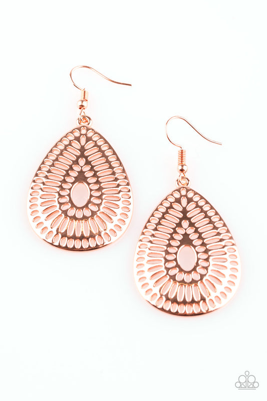 You Look GRATE! - Copper earrings