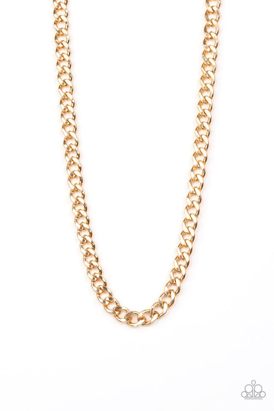 Men’s necklace color gold