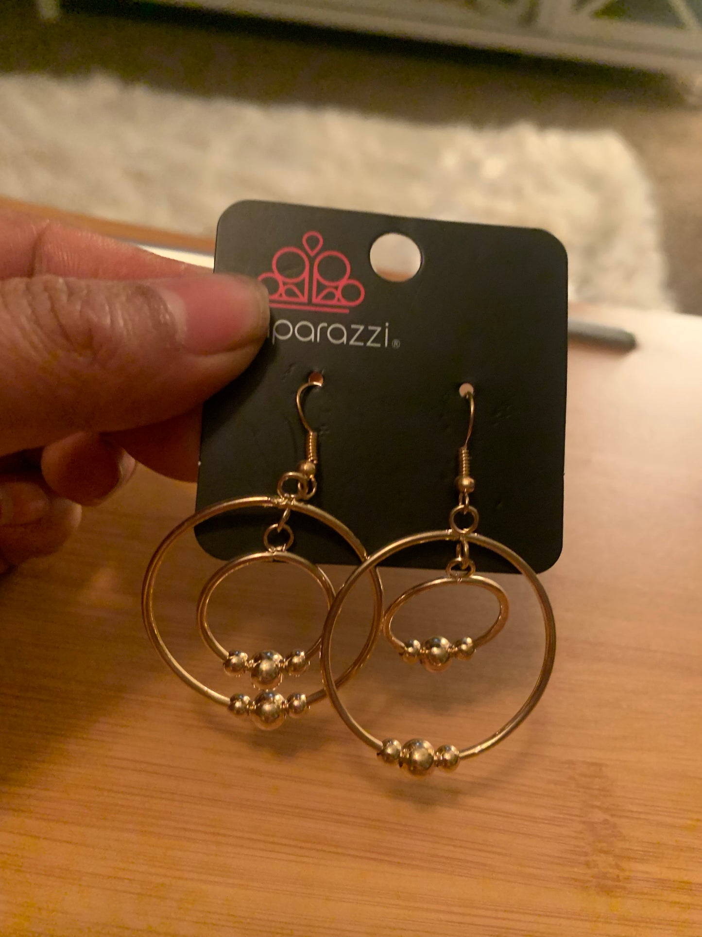 Paparazzi Earrings color Gold