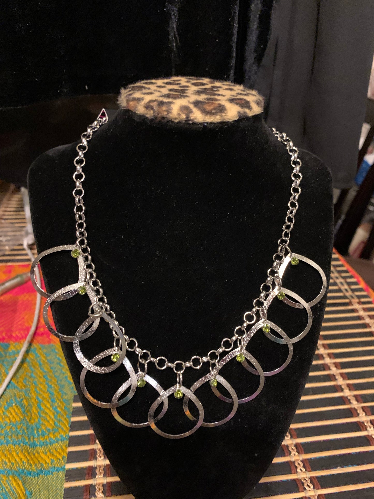 Drop by Drop Green Necklace