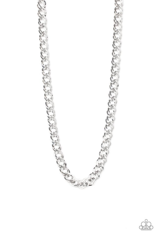 Men’s necklace color silver