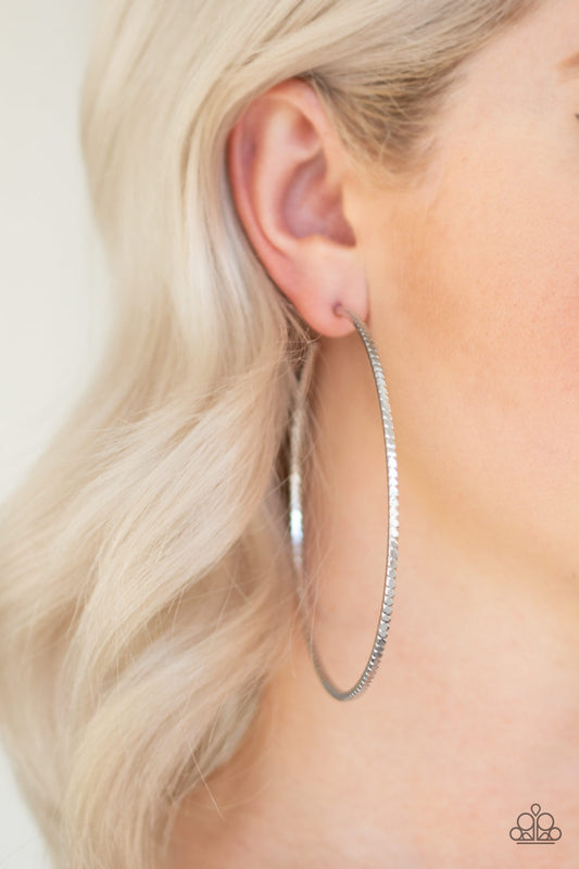 Hoop Earrings color silver