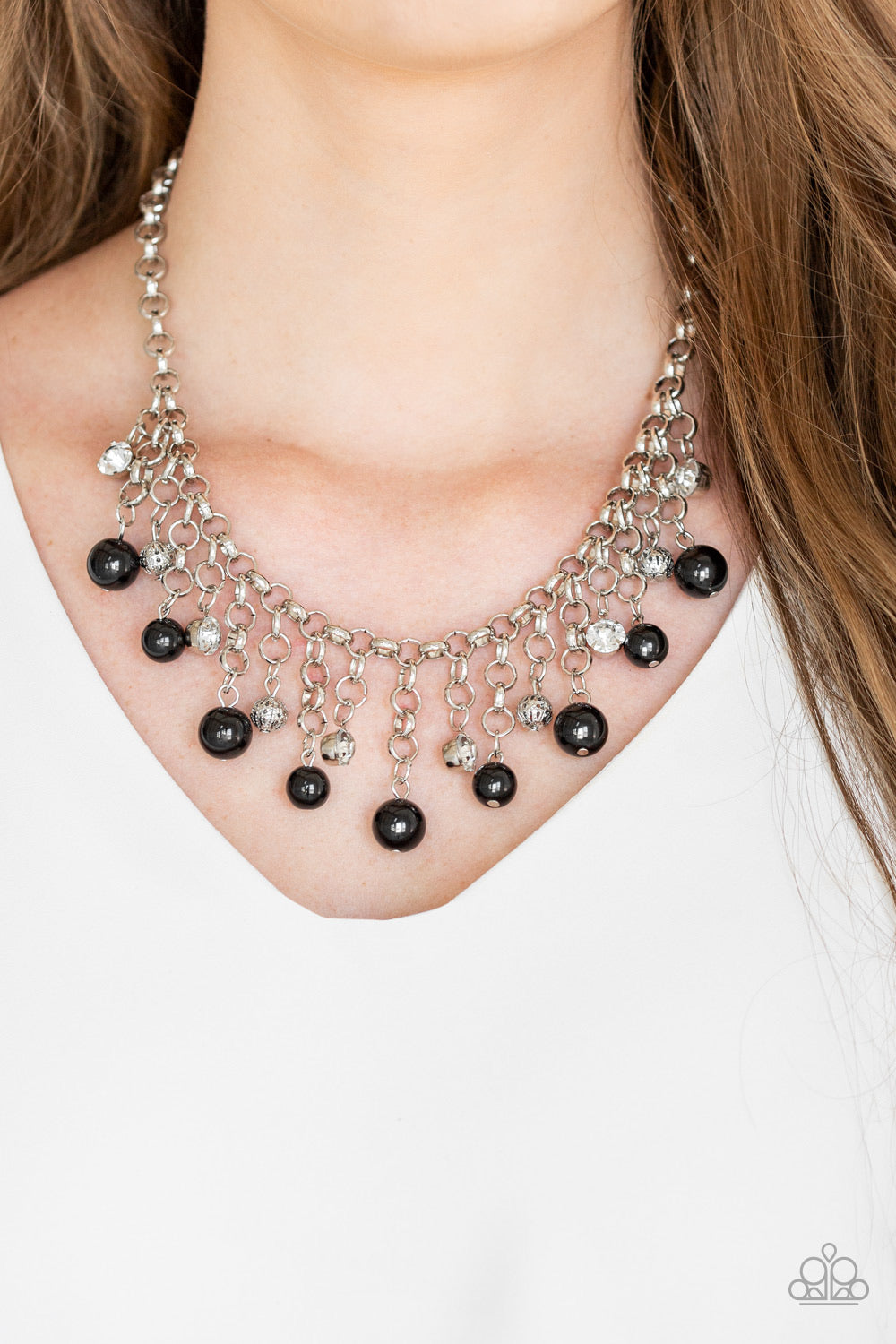 HEIR-headed - Black necklace