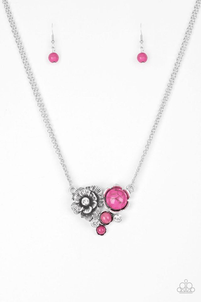 Desert Harvest pink necklace