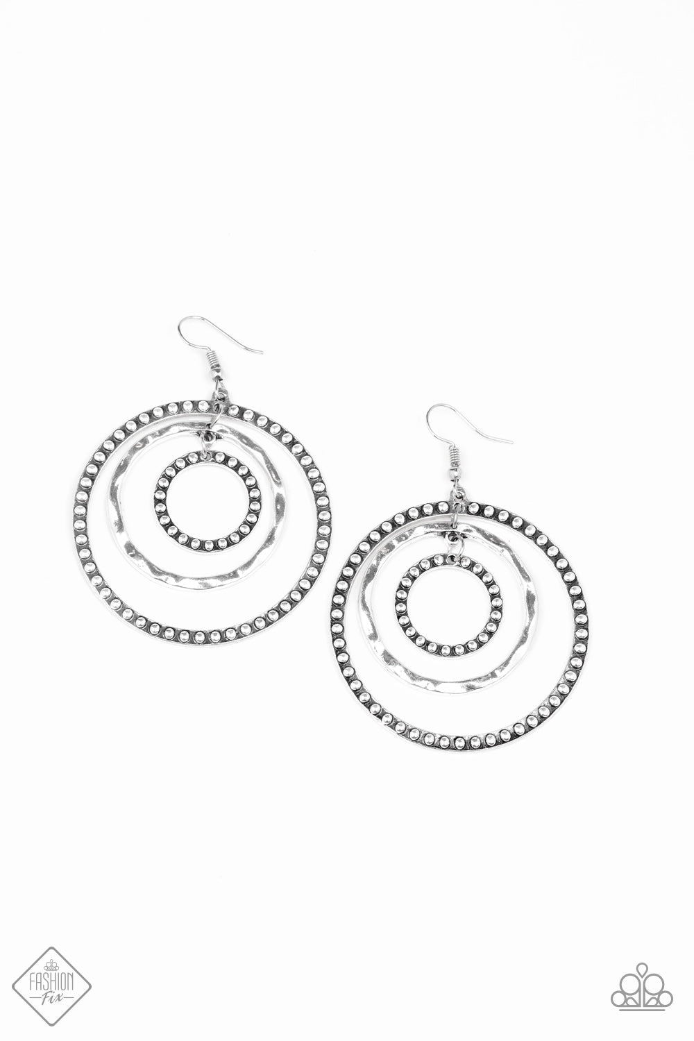 Texture Takeover silver earrings