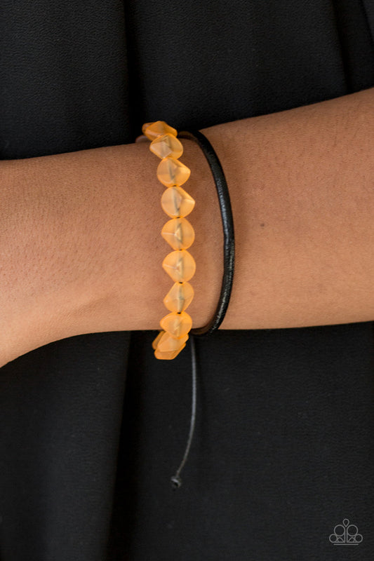 TREASURE TRAIL" ORANGE URBAN BRACELET UNISEX