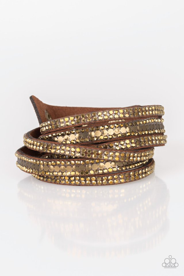 Rock Star Attitude - Brass Bracelet