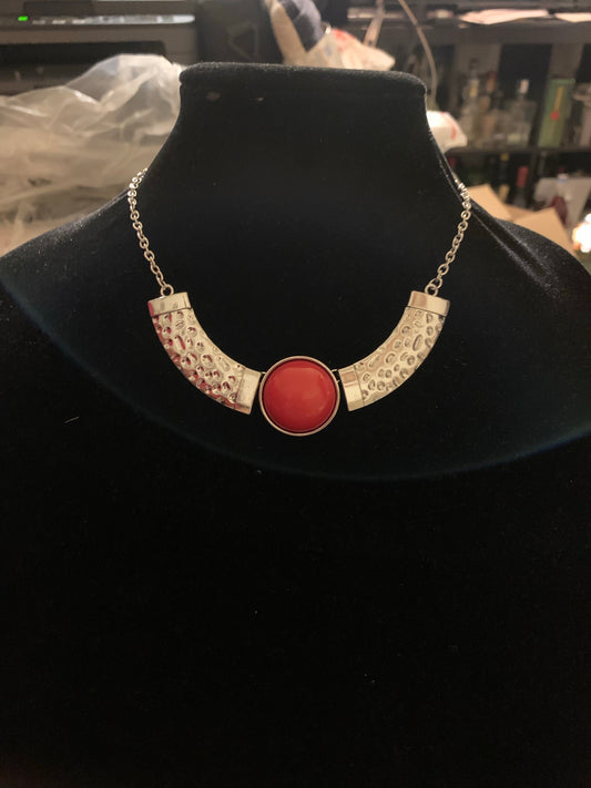 Egyptian Spell red necklace