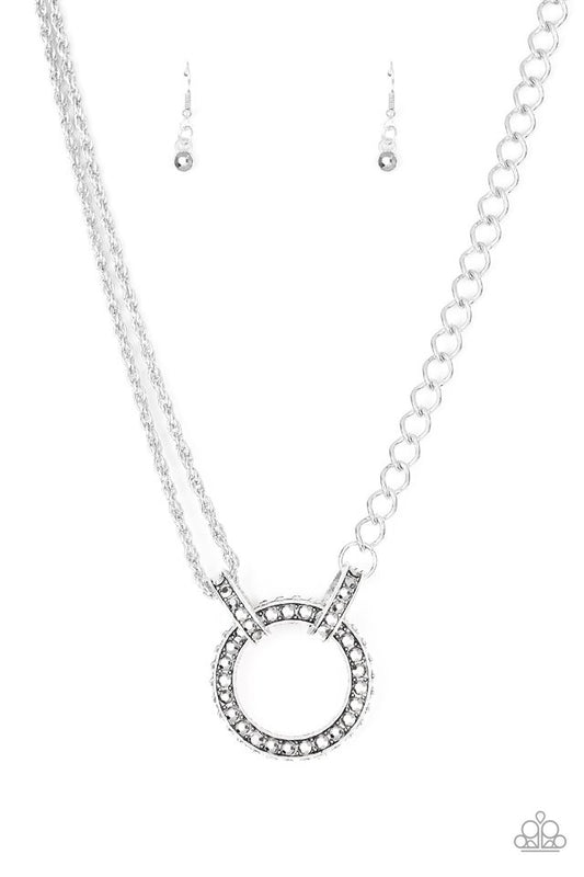 Razzle Dazzle silver necklace