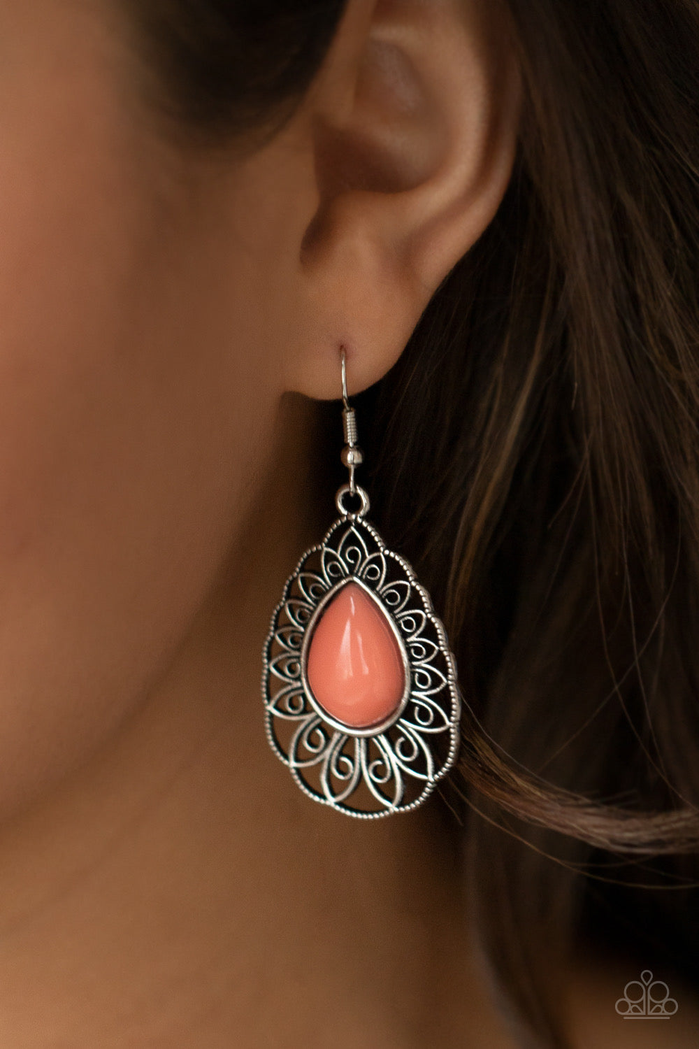 Dream STAYCATION - Orange  earrings