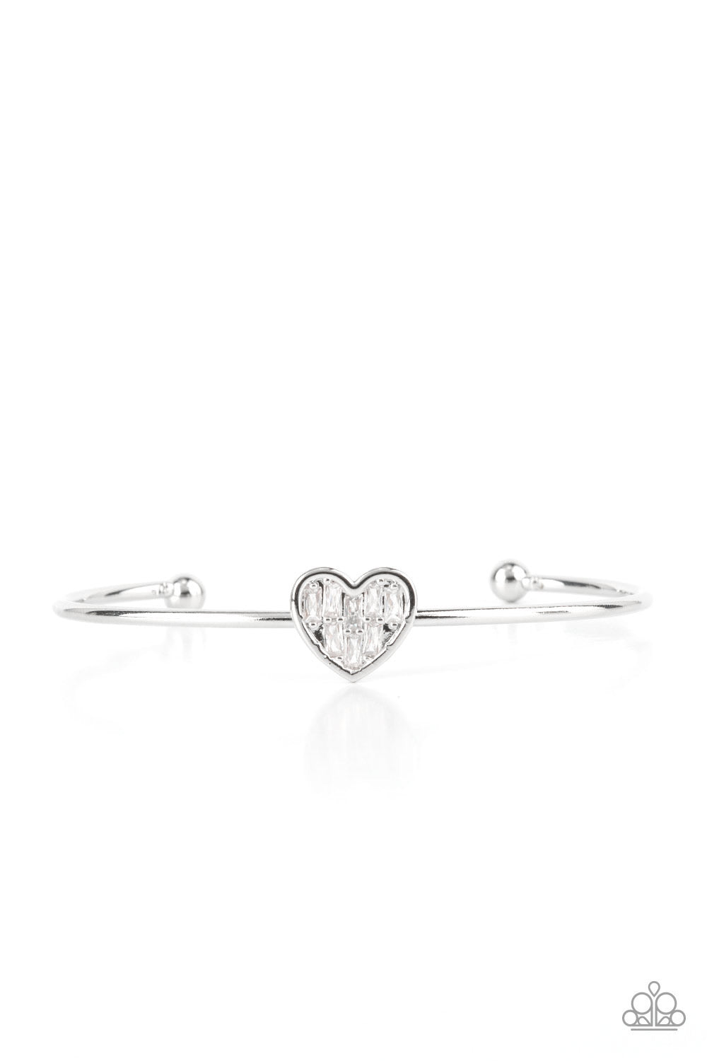 Heart of Ice - White  Bracelet