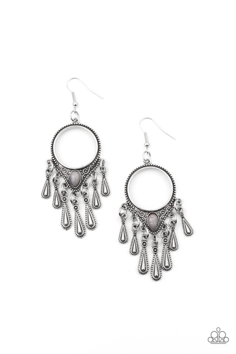 Ranger Rhythm - Silver earrings