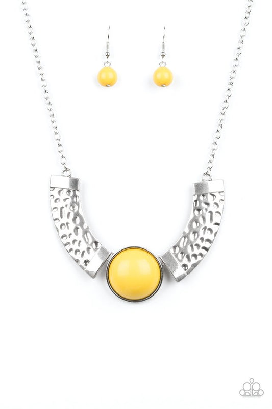 Egyptian Spell Yellow necklace