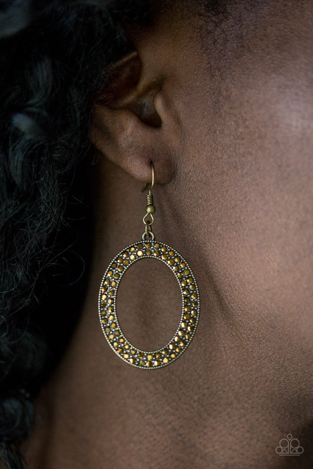 Unexplore Lands Brass earrings