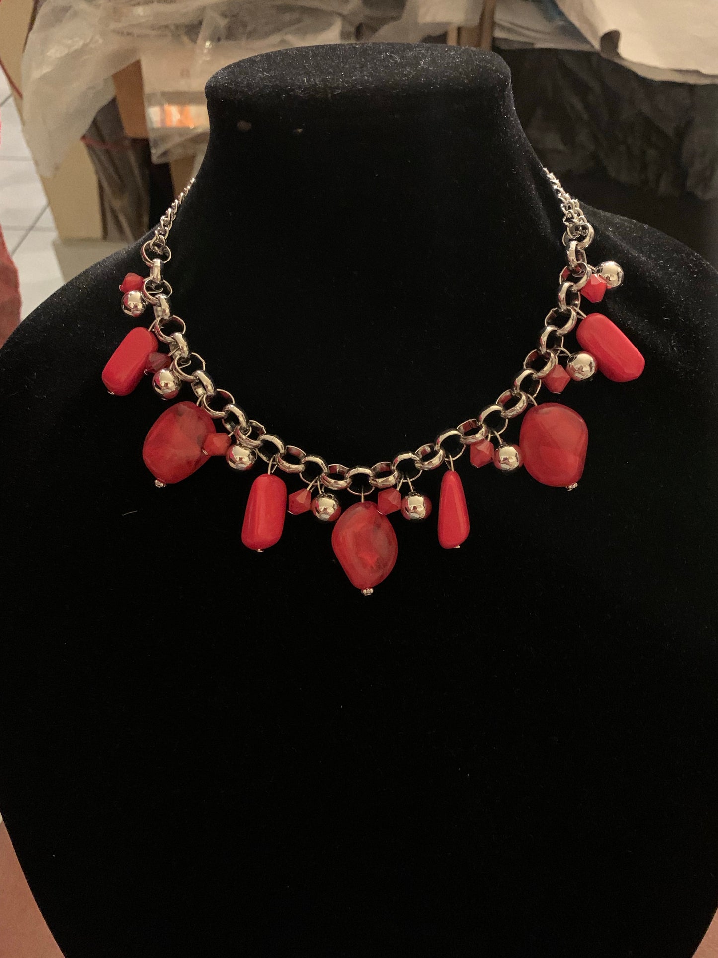 Red necklace