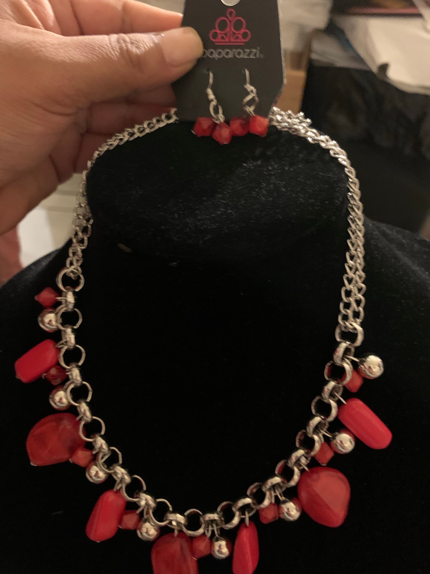 Red necklace