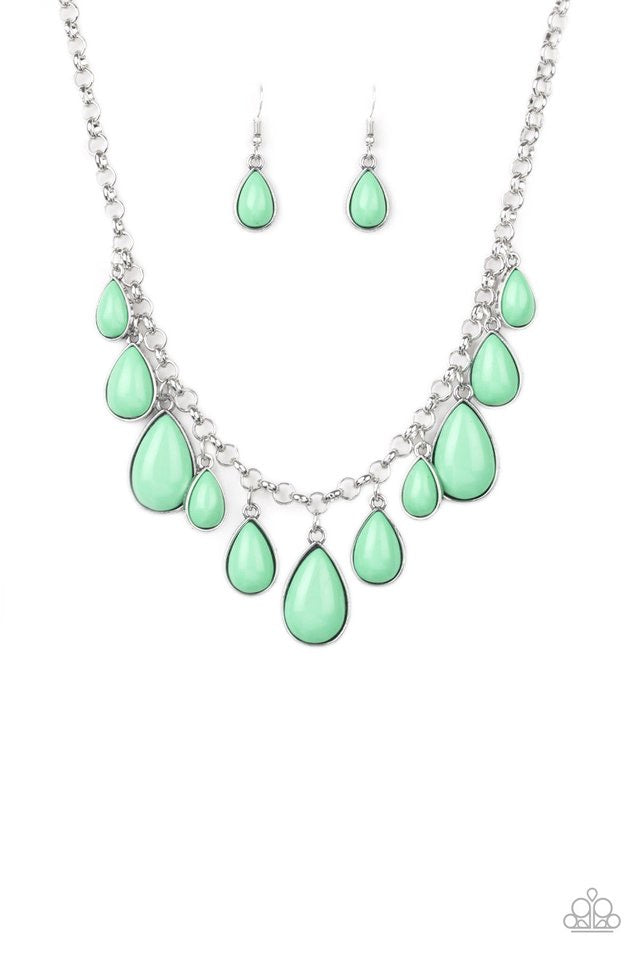 Jaw Dropping Diva Green necklace