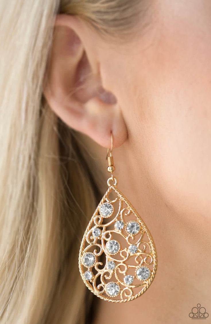 Certainly Courtier Gold Earrings