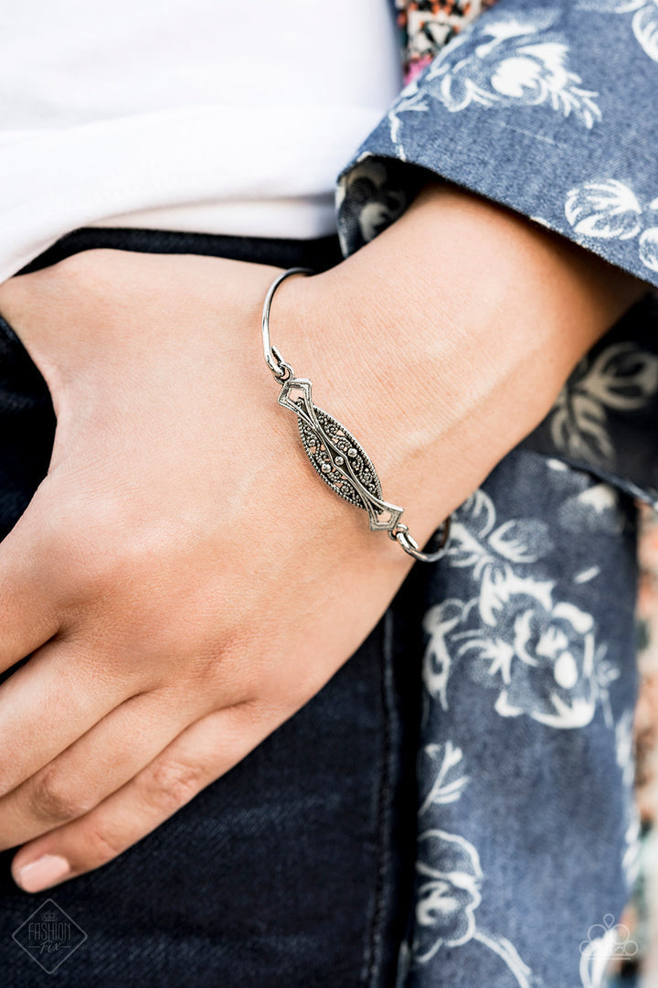 Exquisitely Empress - Silver Bracelet