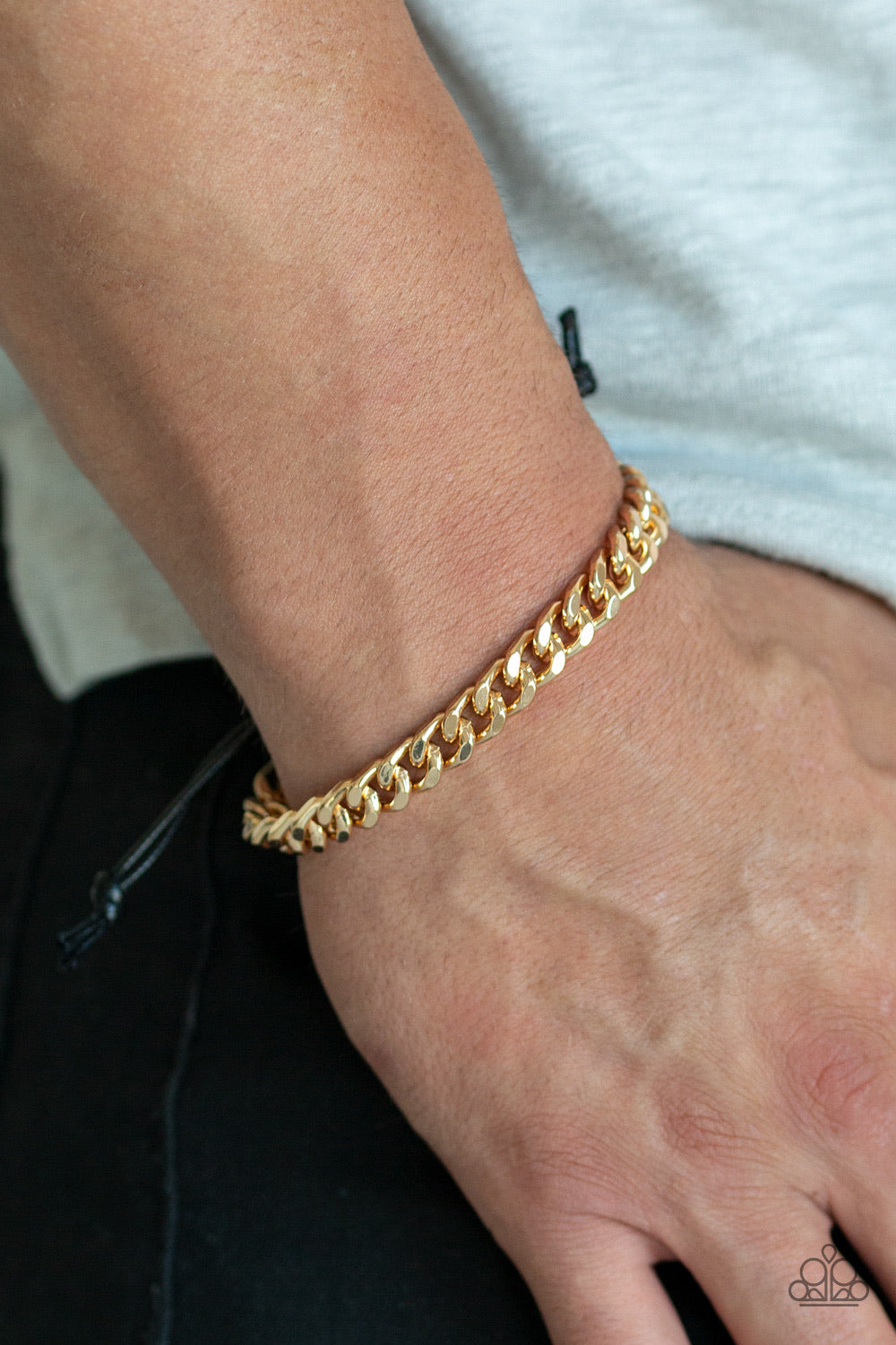 Men’s bracelet color gold