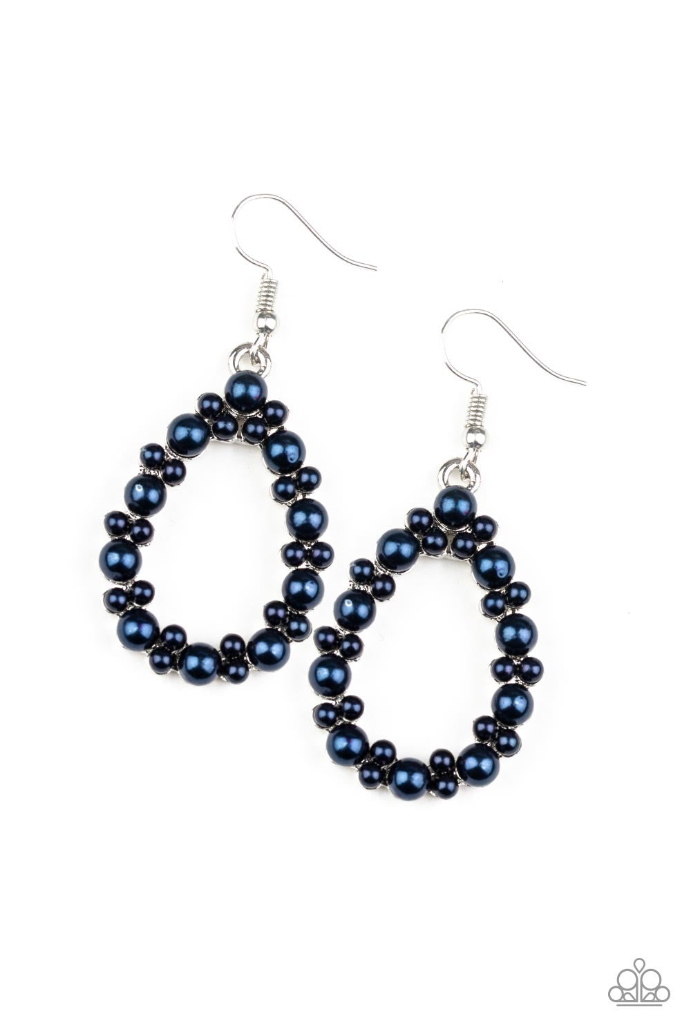 Pearl Spectacular - Blue earrings