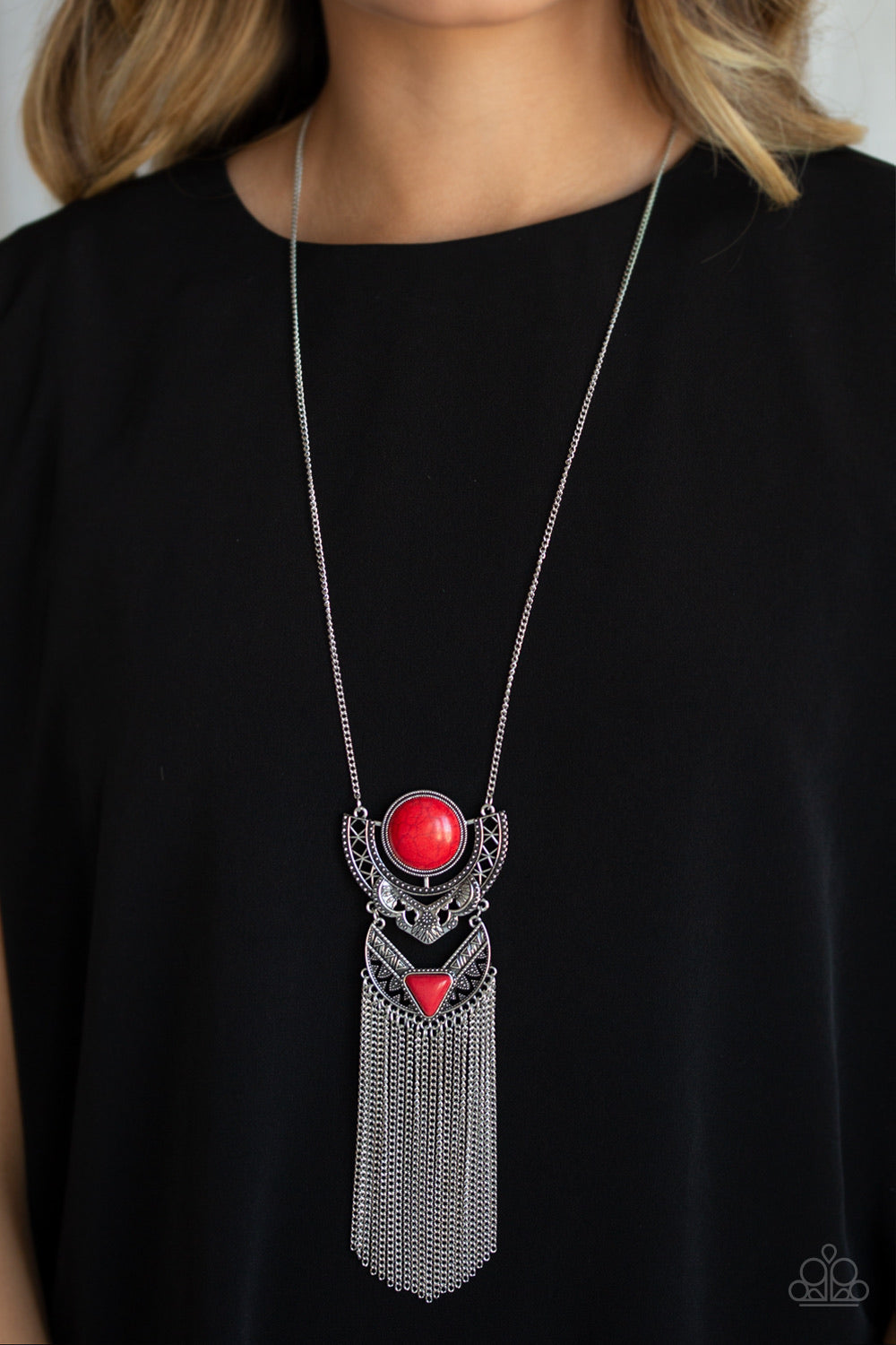 Spirit Trek red necklace