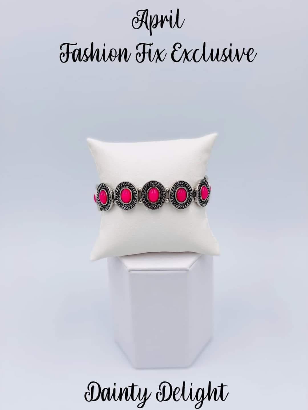 Dainty Delight Pink Bracelet Fashion Fix Exclusives