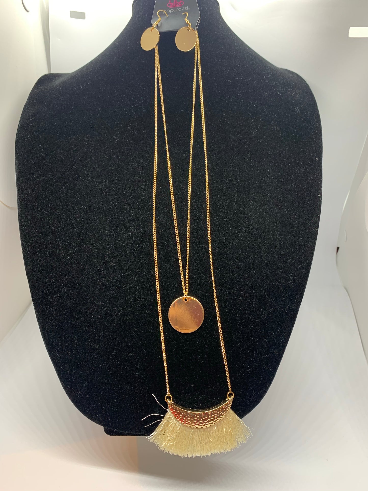 Tassel Temptation Gold Necklace