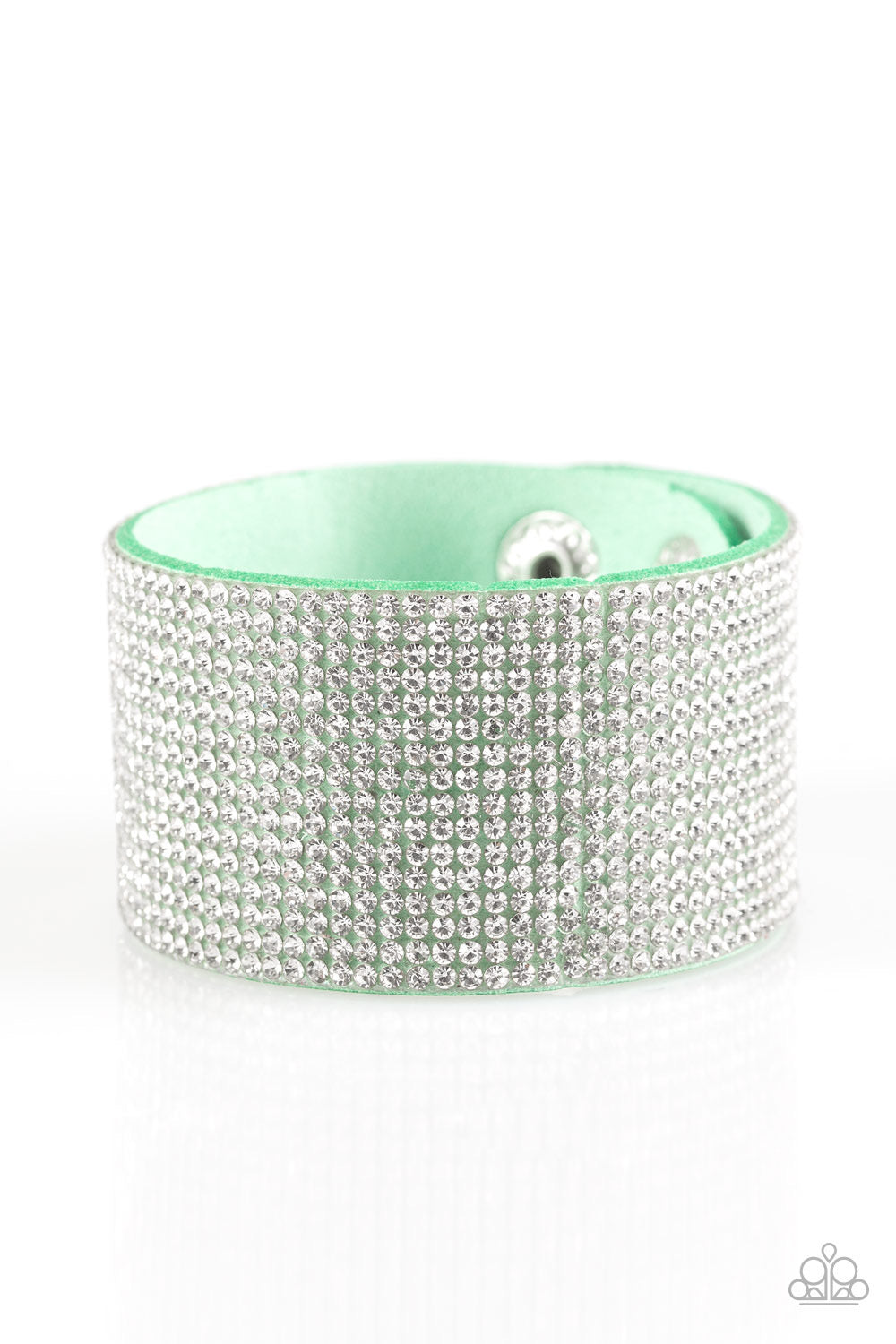 Roll With The Punches - Green Bracelet