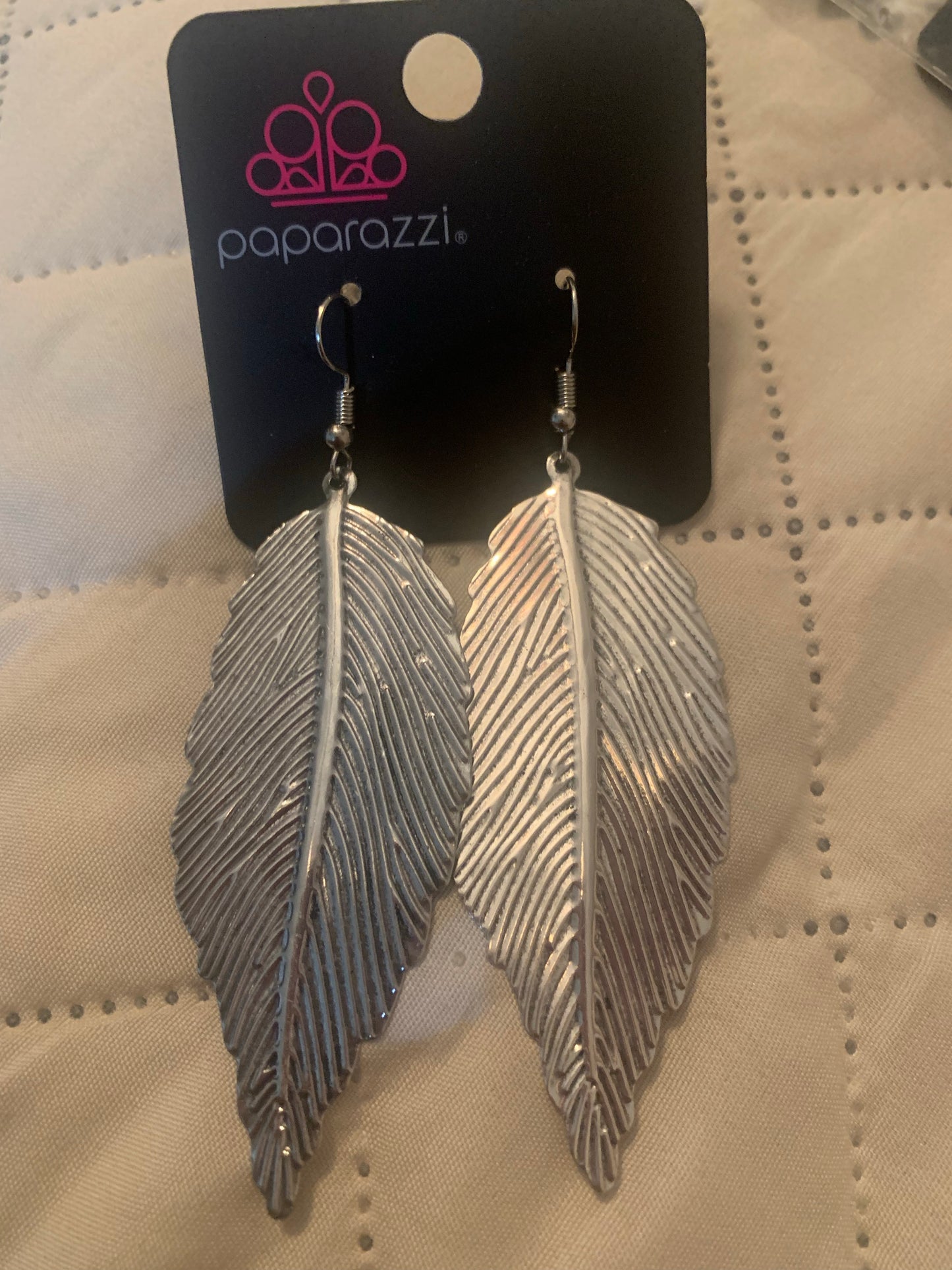 Looking for a Flight Silver Earring