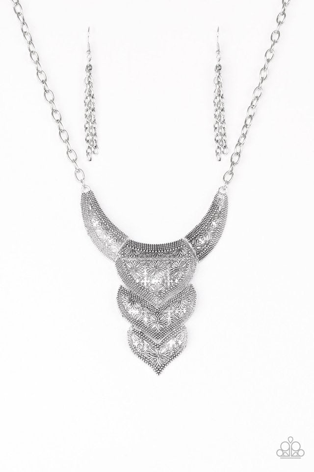 Texas Temptress silver necklace