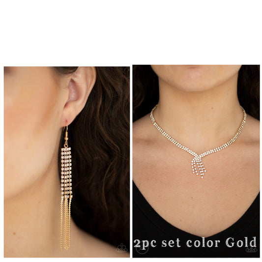 2pc  set color Gold