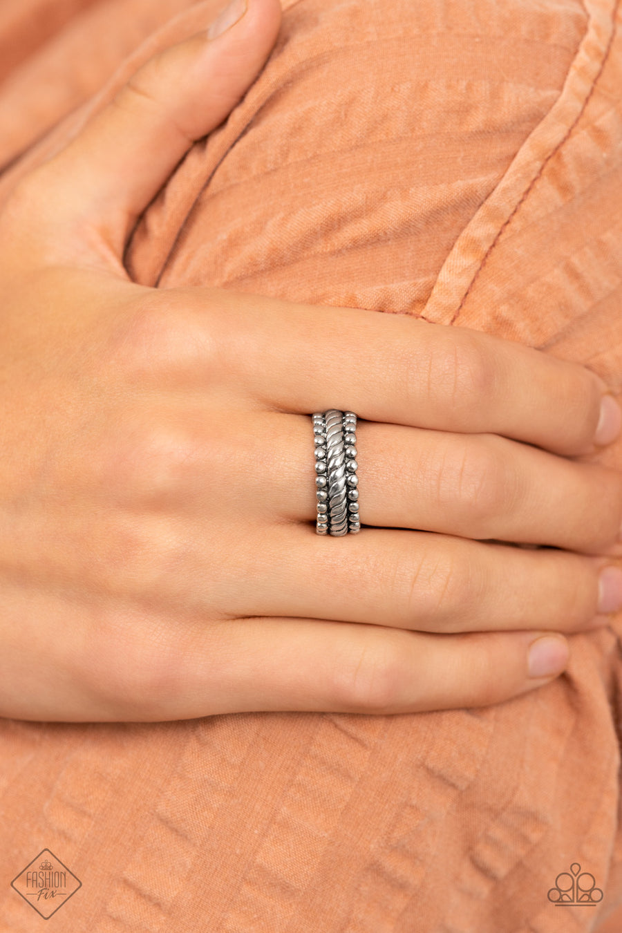 Tangible Texture - Silver ♥ Ring