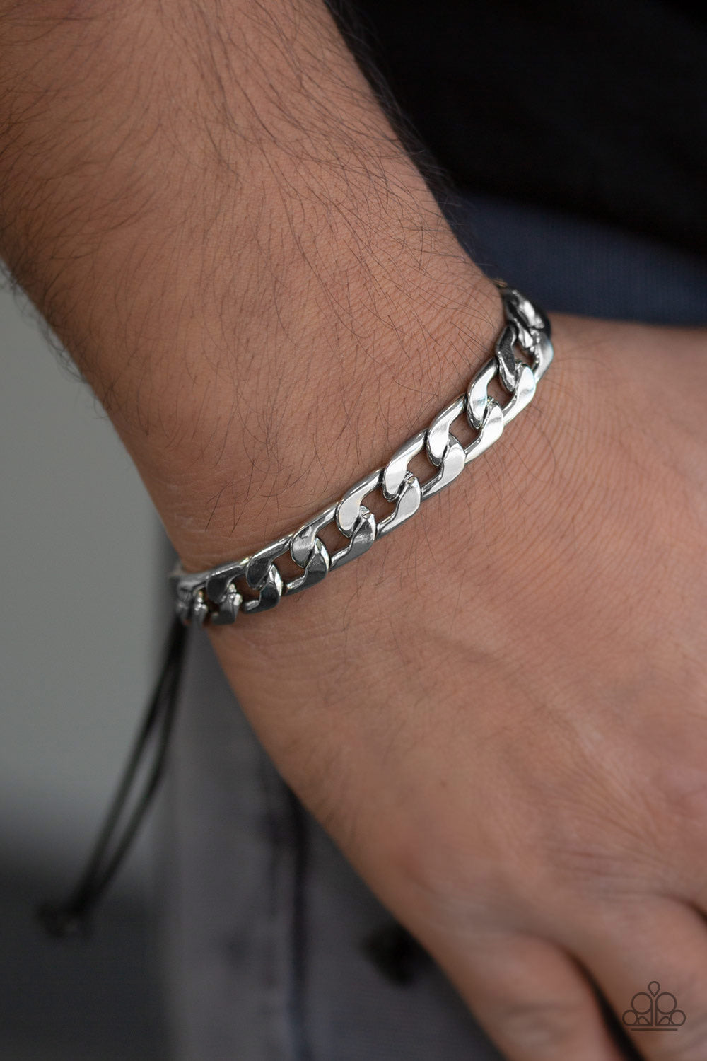 Silver men’s bracelet