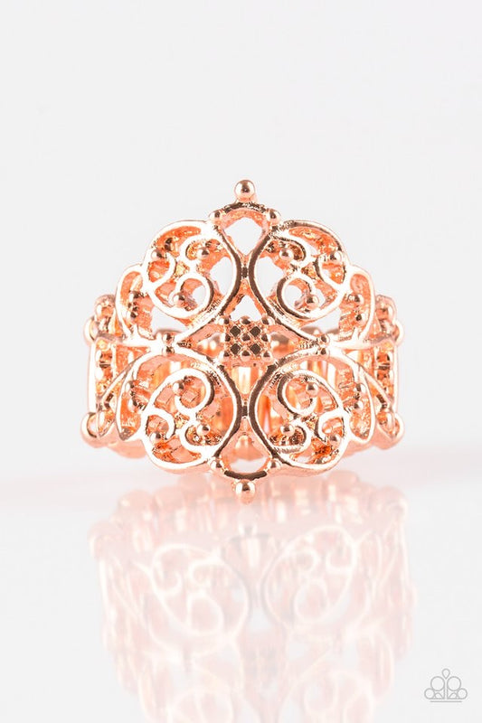 Victorian Valor - Copper  ring