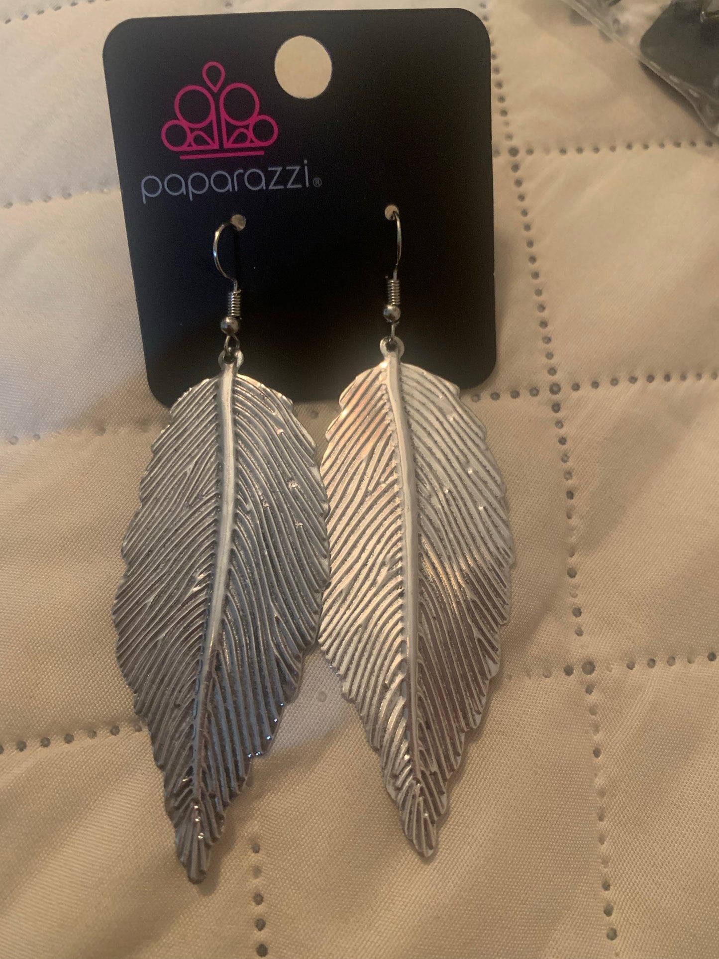 Looking for a Flight Silver Earring