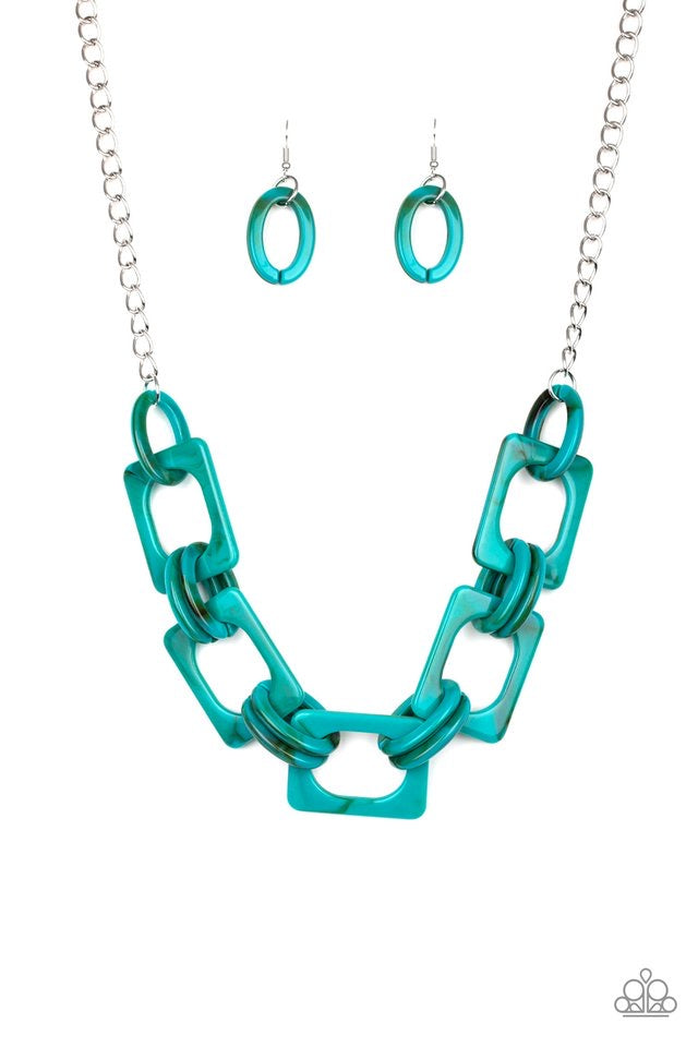 Necklace color Blue